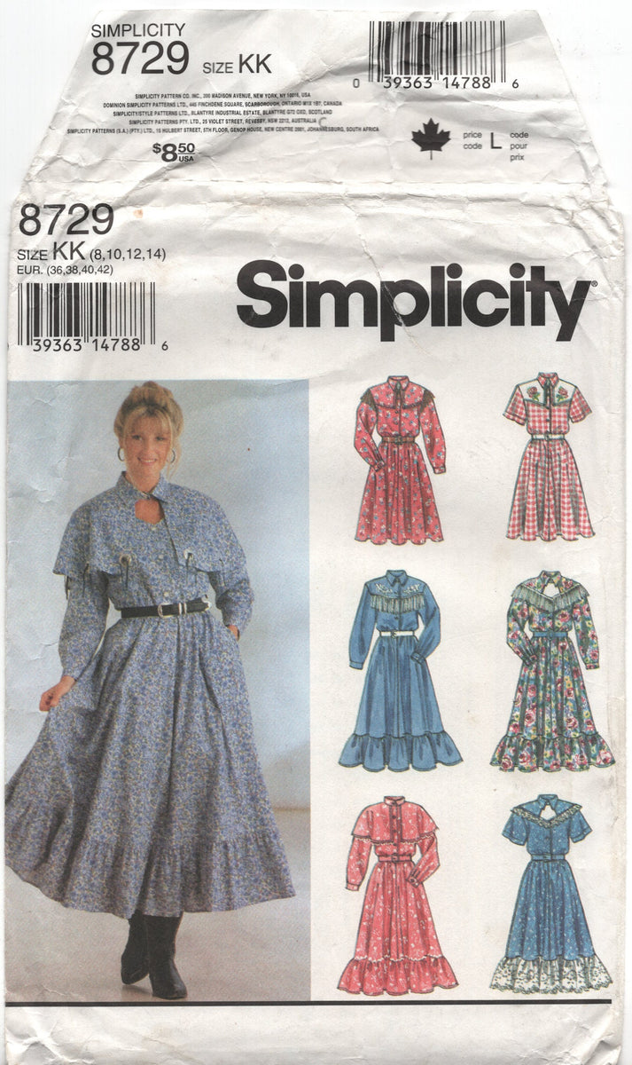 Simplicity 9769 Authentic Civil War Undergarments, Uncut, Factory Fold –  Patterns Central