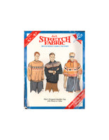 J&L 083 Sewing Pattern, Men's Top with Hood or Collar, Size XS-XXXL, Uncut, Factory Folded