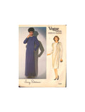 Vogue 1117 Jerry Silverman Dress, CUT COMPLETE Sewing Pattern Size 18