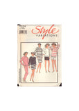 Style 1224 Sewing Pattern, Dress Or Top, Skirt, Pants or Shorts, Size 14-16, Uncut, Factory Folded