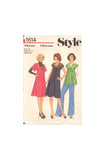 Style 1614 Sewing Pattern, Maternity Dress or Top, Size 12, Cut, Complete