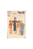 Style 1617 Sewing Pattern, Toddlers' Shirt, Trousers or Shorts, Size 4, Cut, INCOMPLETE