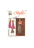 Style 1654 Top, Skirts and Pants, Sewing Pattern, Size 8-10, CUT, COMPLETE