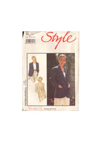 Style 1857 Sewing Pattern, Women's Jacket, Size 6-18, Uncut, Factory Folded