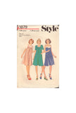 Style 1879 Sewing Pattern, Dress or Pinafore, Size 10, Cut, Complete