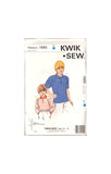 Kwik Sew 1885 Sewing Pattern Boys' Shirts Size 4-5-6-7 Uncut Factory Folded