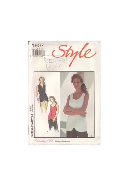 Style 1907 Sewing Pattern, Jacket, Size 6-14, Cut, Complete