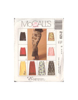 McCall's 2129 Sewing Pattern, 2-Length Skirt, Size 8-10-12, Cut, Complete OR Uncut, Factory Folded