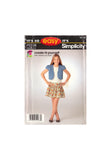 Simplicity 2138 Sewing Pattern, Jacket and Skirt, Size 8-16, Uncut, Factory Folded