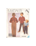 McCall's 2144 Sewing Pattern,  Children's Shirt and Pants, Size 4-5-6, Cut, Complete