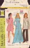 McCall's 2173 Sewing Pattern, Dress or Tunic, Size 12, Cut, Complete