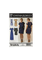 Simplicity 2406 Sewing Pattern, 3-Length Dress, Size 6-14 or Size 14-22, Uncut, Factory Folded