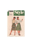 Style 2455 Teen's Gored or Flared Skirt, Cut Complete Sewing Pattern Size 11/12