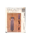 McCall's 2493 Sewing Pattern Dress, Duster Size 8-10-12 Uncut Factory Folded