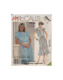 McCall's 2547 Sleeveless Dress and Tie Belt, Sewing Pattern, Size 12, CUT, COMPLETE