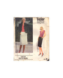 Vogue 2655 Sewing Pattern Oscar de la Renta Top Skirt Jacket Size 16 Partially Cut, Complete