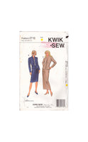 Kwik Sew 2713 Sewing Pattern, Women's Suits, Size XS-S-M-L, Cut, Complete