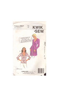 Kwik Sew 2927 Sewing Pattern, Blouses, Size XS-S-M, Cut, Complete