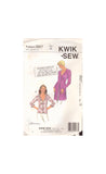 Kwik Sew 2927 Sewing Pattern, Blouses, Size XS-S-M, Cut, Complete