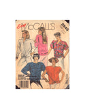 McCall's 2945 Sewing Pattern, Women's Tops, Size Small (10-12), CUT, COMPLETE