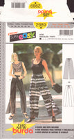 Burda 2989 Sewing Pattern, Pants, Size 8-18, Uncut, Factory Folded