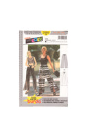 Burda 2989 Sewing Pattern, Pants, Size 8-18, Uncut, Factory Folded