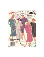 McCall's 3264 Dress Top Skirt Scarf, Sewing Pattern Size 12 Uncut Factory Folded
