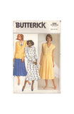 Butterick 3289 Sewing Pattern, Top and Skirt, Size 12-14-16, Uncut, Factory Folded