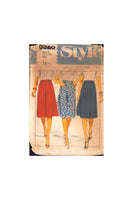 Style 3320 Set of Skirts, Sewing Pattern, Size 12-14, PARTIALLY CUT, COMPLETE