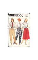 Butterick 3343 Sewing Pattern Pants and Skirt, Size 8-10, CUT, COMPLETE