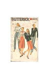 Butterick 3418 Sewing Pattern Jacket Blouse Skirt size 10-12-14 Uncut Factory Folded