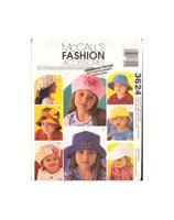 McCall's 3624 Sewing Pattern Hats Uncut Factory Folded