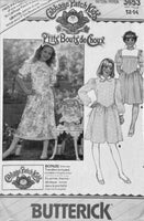 Butterick 3653 Sewing Pattern, Cabbage Patch Kids Doll's Dress, Cut, Incomplete