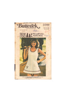 Butterick 3709 Sewing Pattern, Tennis Dress and Briefs, Size 12, Cut, Complete