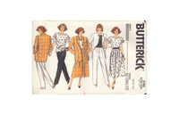 Butterick 3760 Sewing Pattern, Jacket, Top, Skirt and Pants, Size 8-10-12, Uncut, Factory Folded