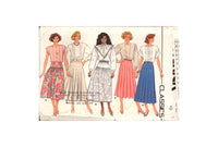 Butterick 3774 Sewing Pattern Skirt Size 10 OR 14  Uncut Factory Folded