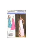 Simplicity 3820 Misses' Evening Dress Sewing Pattern Size 4-12