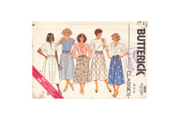 Butterick 3826 Sewing Pattern, Skirt, Size P-S-M, Cut, Complete