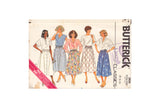 Butterick 3826 Sewing Pattern, Skirt, Size P-S-M, Cut, Complete