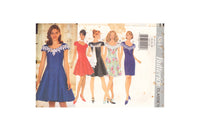 Butterick 3847 Sewing Pattern, Misses'/Misses' Petite Dress, Size 14-16-18, Cut, Complete