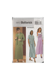 Butterick 3892 Jacket with Long or Short Sleeves and Dress or Jumper with Tucked Bodice, Uncut, Factory Folded Sewing Pattern Size 12-16