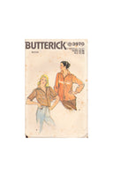 Butterick 3970 Sewing Pattern Blouse, Size Medium, Cut, Complete