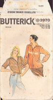 Butterick 3970 Sewing Pattern Blouse, Size Medium, Cut, Complete