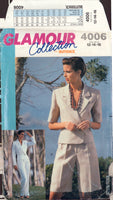 Butterick 4006 Sewing Pattern Jacket Short Pants Size 12-14-16 Uncut Factory Folded