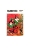 Butterick 4287 Sewing Pattern Children's Costumes Uncut Factory Folded