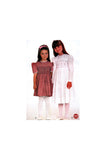 Butterick 4308 Child's Smocked Dress and Transfer, Uncut, Factory Folded Sewing Pattern Size 6