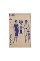 Simplicity 4429 Sewing Pattern, Jiffy Dress, Size 12, Uncut, Factory Folded, "Unprinted"