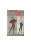 Style 4518 Sewing Pattern, Women's Pants, Size 10-12, Cut, Complete