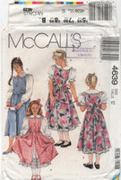 McCall's 4639 Child/Teens' Blouses and Petticoat, Uncut, Factory Folded Sewing Pattern Size 12