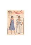 Style 4672 Sewing Pattern, Sundress and Jacket, Size 12, Uncut, Factory Folded